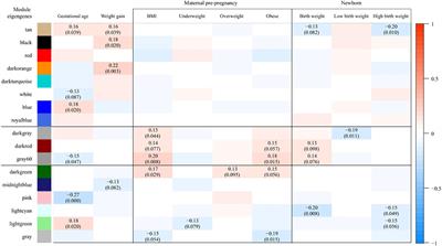 A Co-expression Analysis of the Placental Transcriptome in Association With Maternal Pre-pregnancy BMI and Newborn Birth Weight